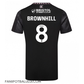 Burnley Josh Brownhill #8 Tricou Fotbal Replică 2024-25 Barbati Deplasare